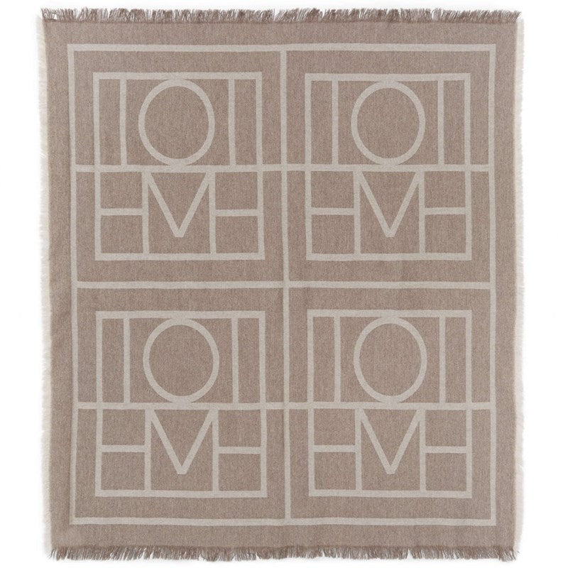 Unique Swedish Thick Geometric Warm Wool Cashmere Scarf