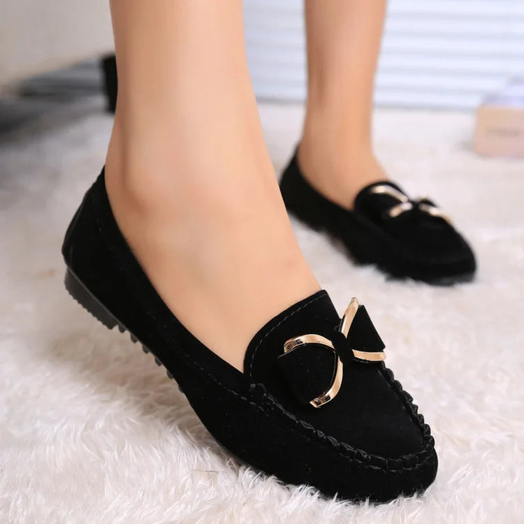 Elegant Butterfly-Knot Comfortable Casual Soft Classic Office Flats Loafers