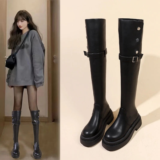 Fashionable Elegant Stylish Chic Comfortable Modern Trendy Knee High Boots