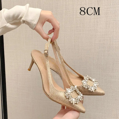 Stylish Elegant Comfortable Chic Trendy Fashionable Low Heel Pumps