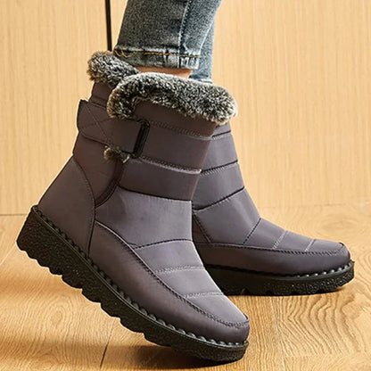 Boots Women Snow Plush Shoes Woman Platform Women's Boots Flat Keep Warm Women Shoes Casual Plus Size Winter Boots Botas Mujer