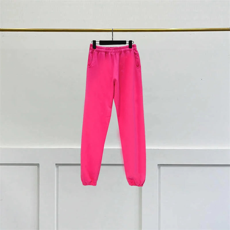 Fashionable Solid Color High Quality Cotton Jogging Sweatpants