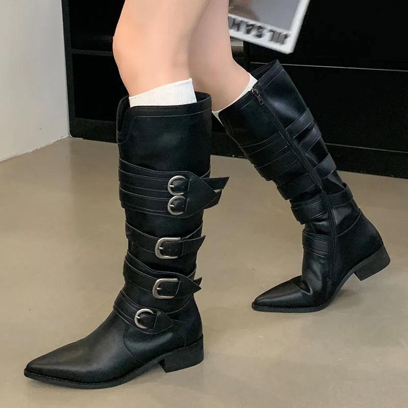 Fashionable Trendy Stylish Comfortable Chic Unique Elegant Knee High Boots