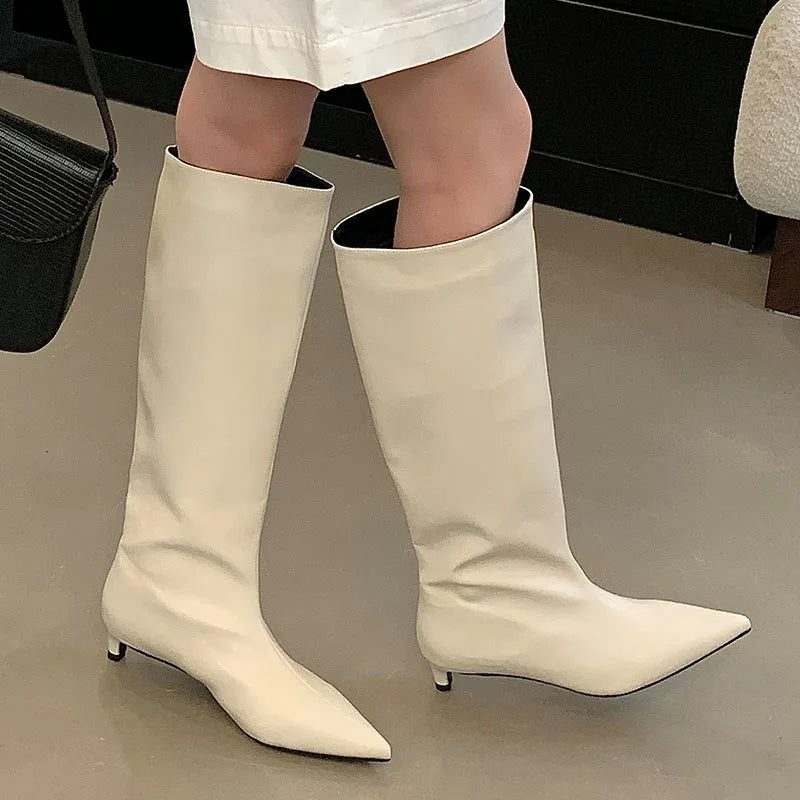 Retro Stylish Comfortable Unique Feminine Elegant Trendy Knee High Boots