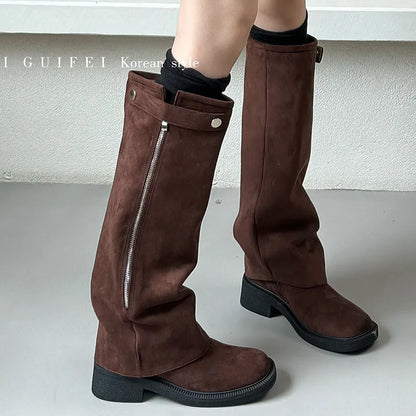 Soft Fashionable Stylish Comfortable Unique Trendy Chic Knee High Boots