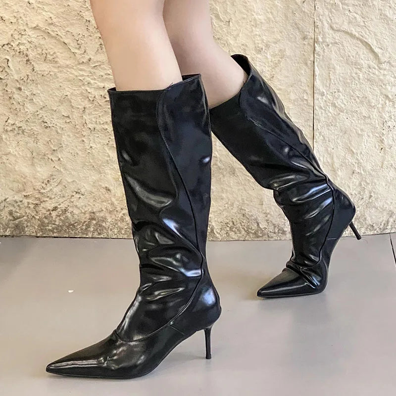 Fashionable Elegant Unique Stylish Comfortable Chic Versatile Knee High Boots