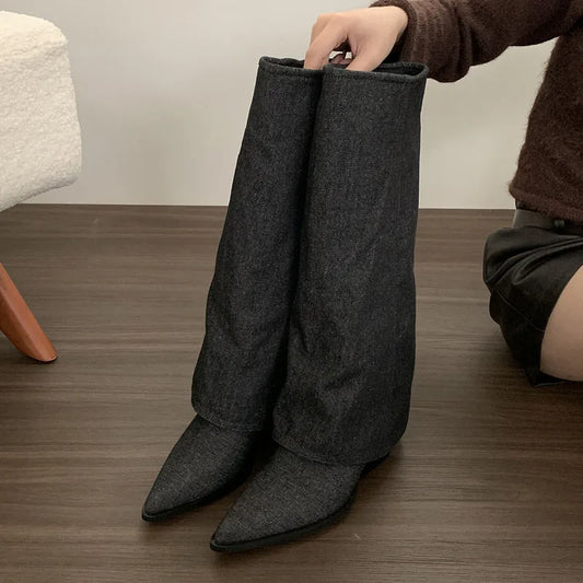 Fashionable Chic Unique Modern Stylish Comfortable Elegant Knee High Boots