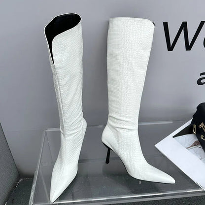 Chic Trendy Comfortable Slip-On Elegant Knee High Boots