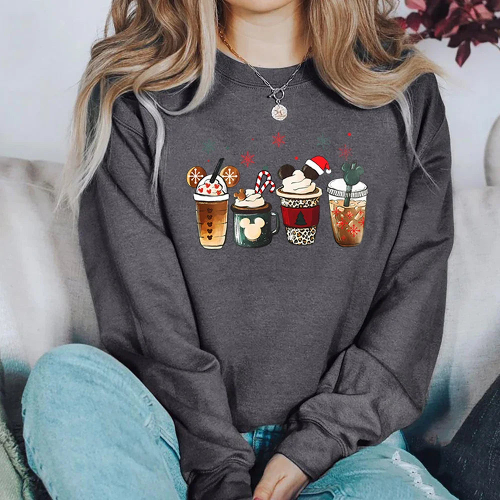 Gingerbread Coffee Magic Kingdom Christmas Hoodie