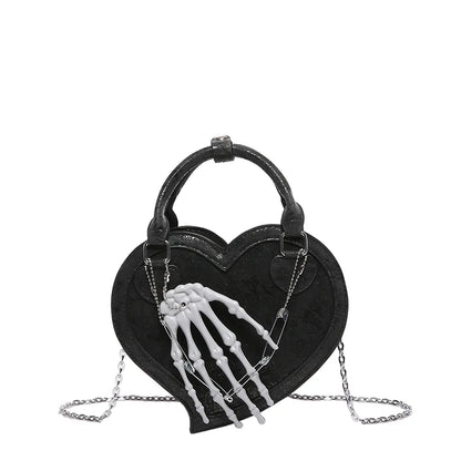 Halloween Gothic Evil Hand Spooky Trick or Treat Party Evening Sling Bag