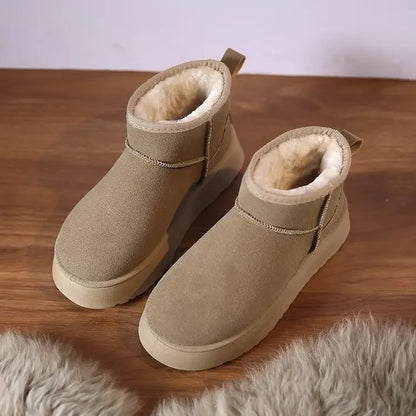 New Stylish Plush Casual Warm Short Comfortable Snow Boot