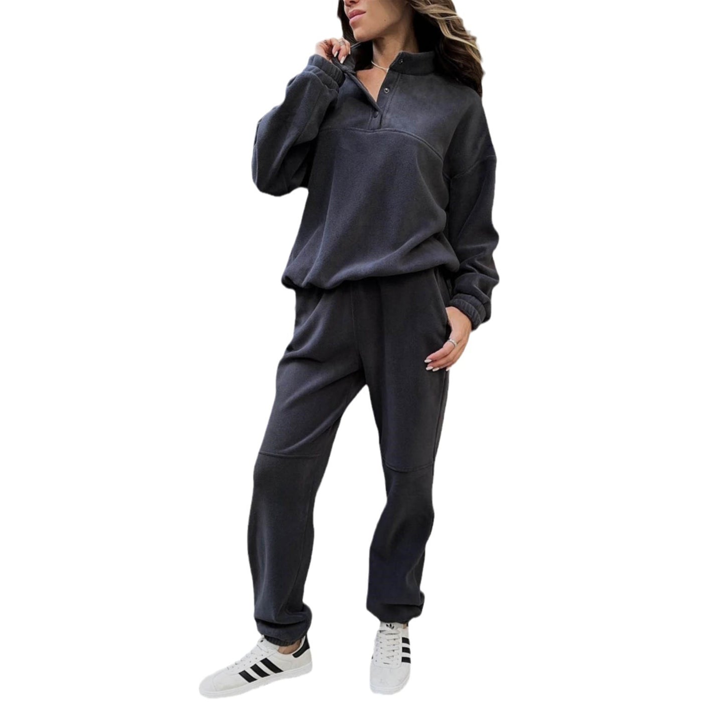 Stylish Trendy Casual Comfortable Relaxed Modern Sleek Long-Sleeve Suit