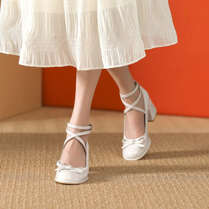 Unique Stylish Chic Elegant Comfortable Trendy Low Heel Pumps