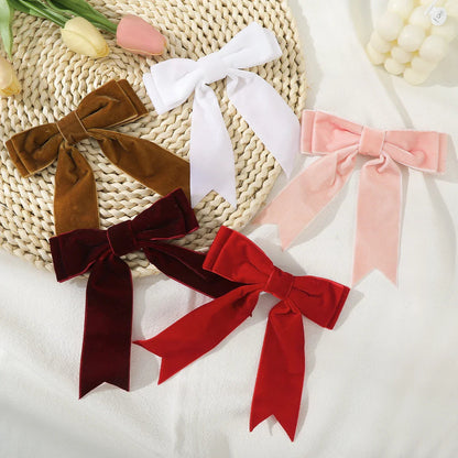 French Red Black Fashion New Year Festival Christmas Hair Accessory