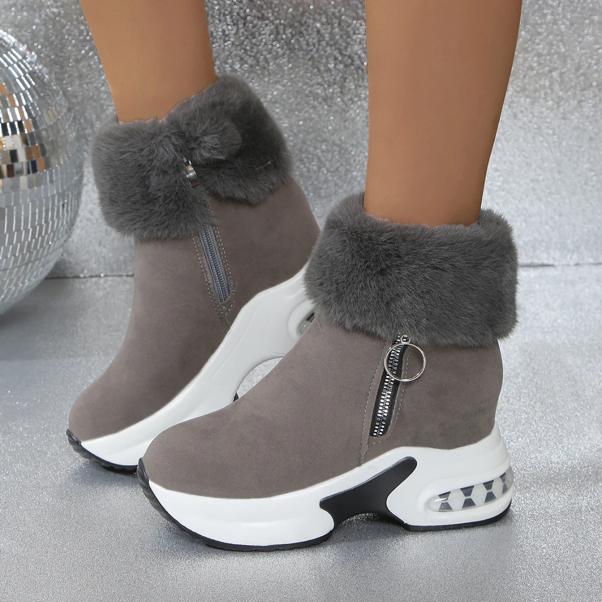 Warm Comfortable Platform Lightweight Casual Fashion Snow Boot