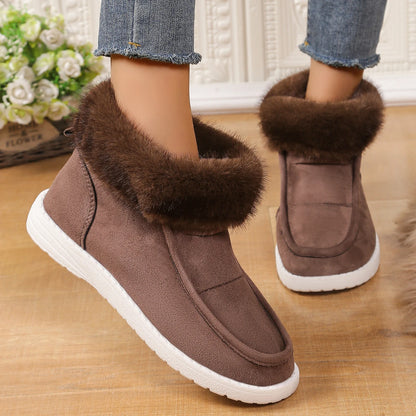 Thickening Plush Warm Plus Size Comfortable Soft Cotton Snow Boot