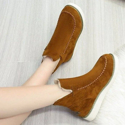 Casual Warm Slip-on Comfort Female Ankle Non-slip Snow Boot