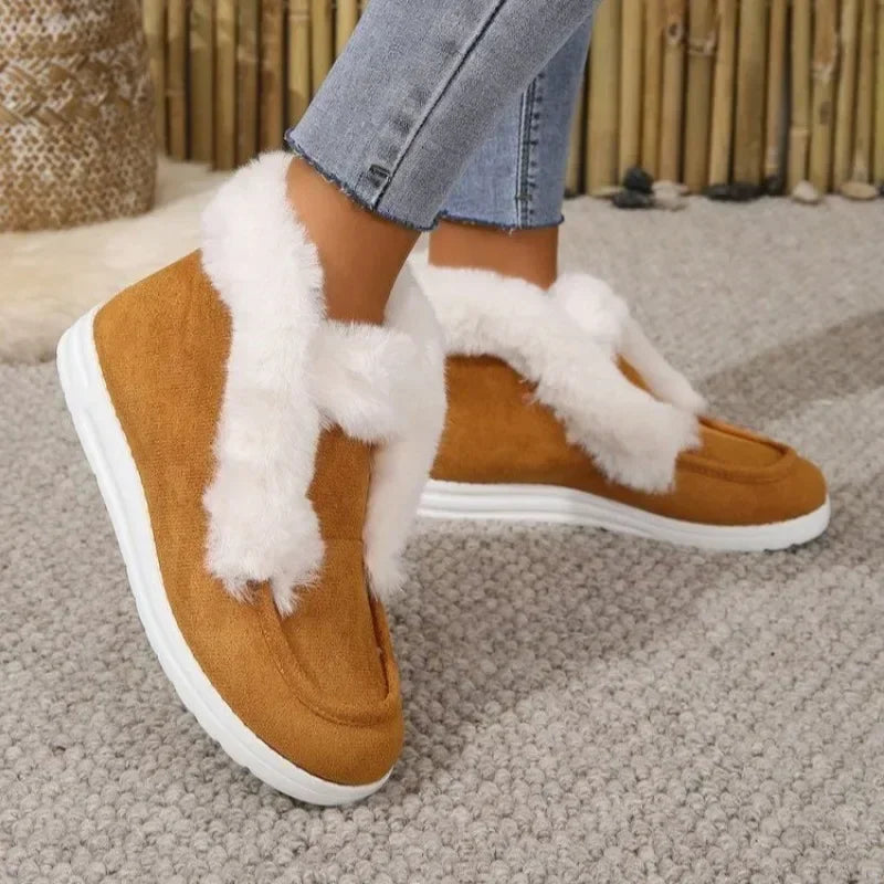 Thickening Plush Warm Cotton Plus Size Casual Non-slip Snow Boot