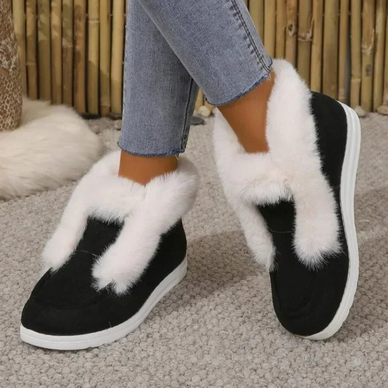 Women Winter Boots Thickening Plush Warm Snow Boots Cotton Shoes for Women Boots Plus Size Winter Shoes Botines Botas Mujer