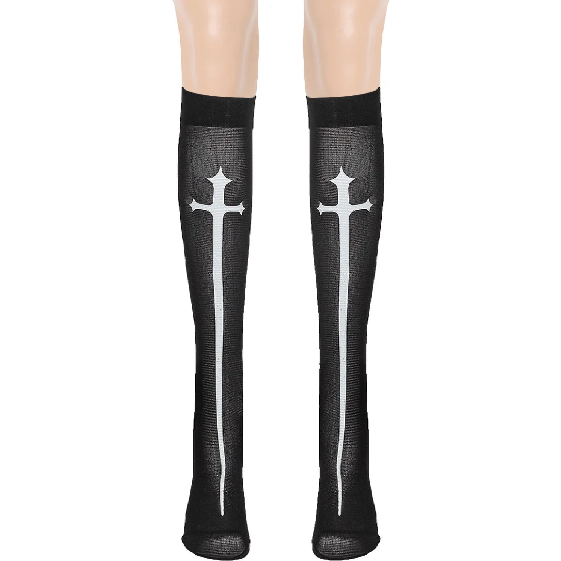 Saintlike Faux Leather PVC Nun Roleplay Halloween Fancy Dress Costume