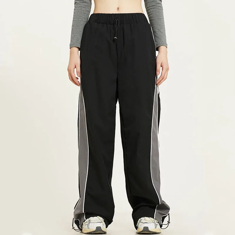 Men and Women Straight-leg Drawstring  Sweatpants