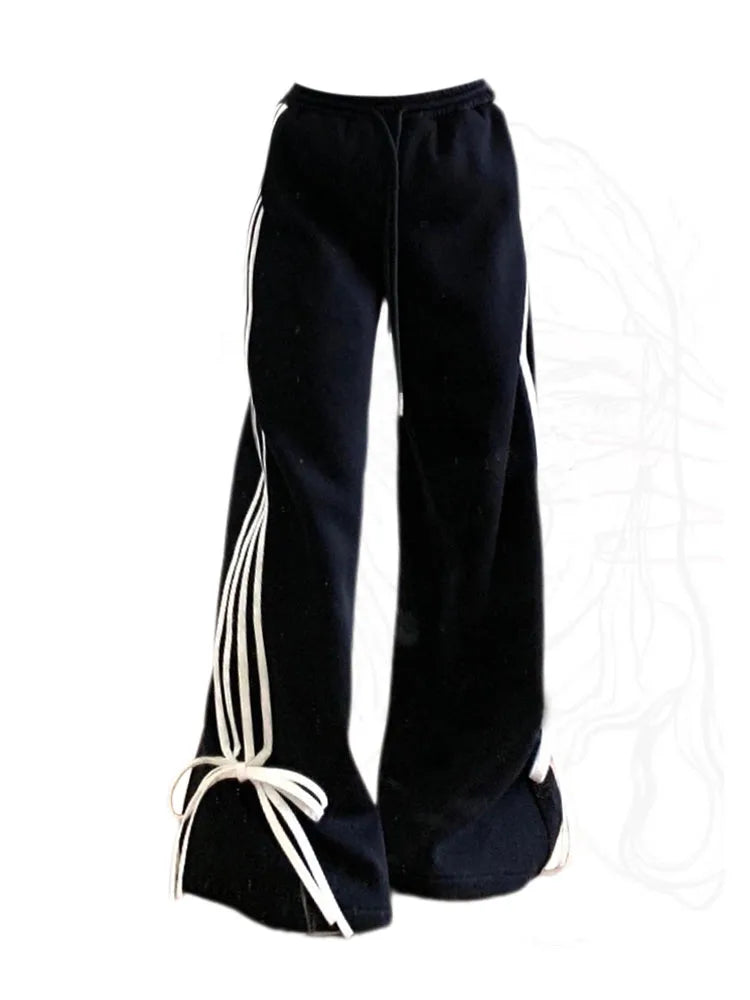 Women's Y2K Elastic Waist  Gothic Hiphop  Casual Sporting Sweatpants